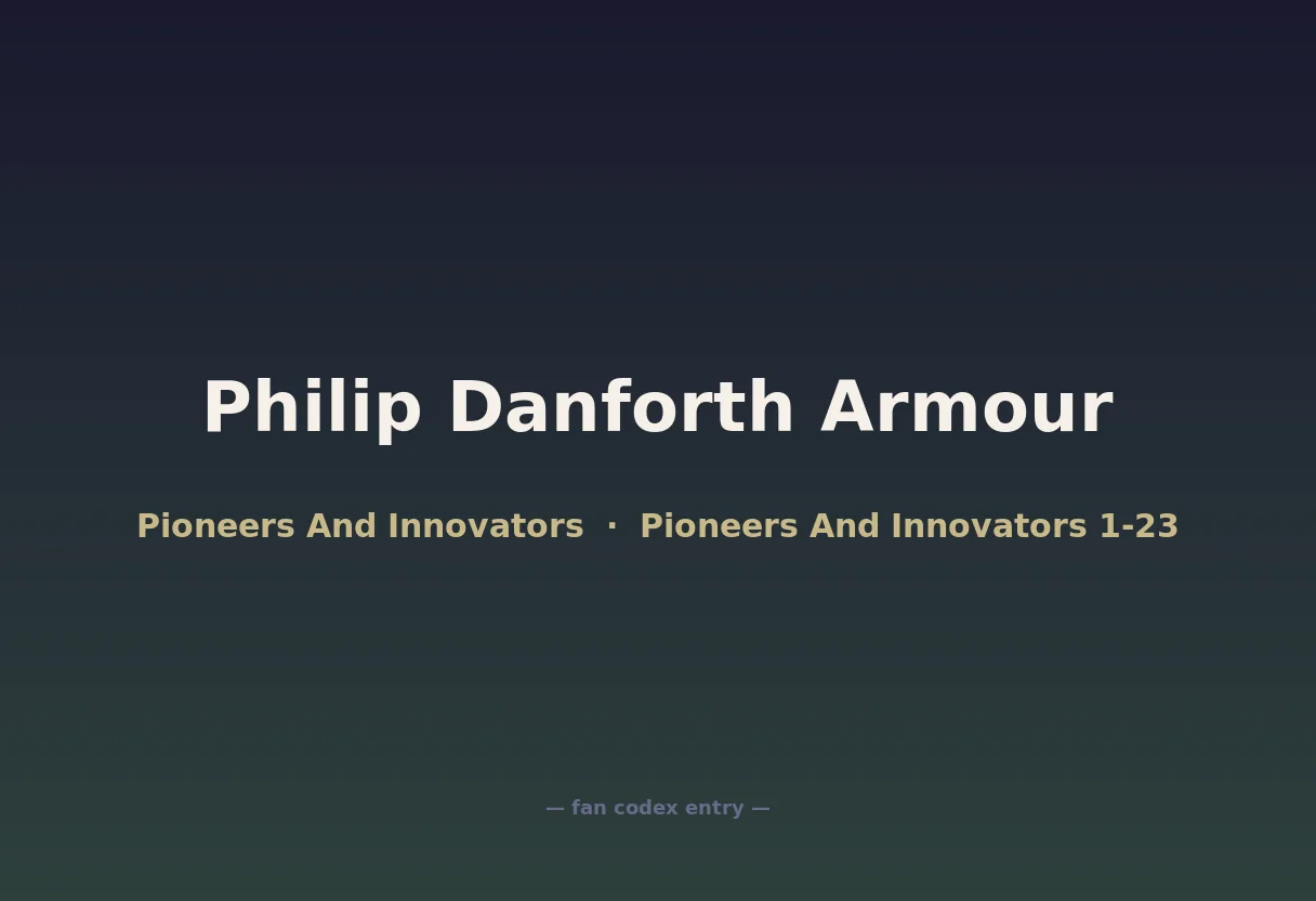 Philip Danforth Armour
