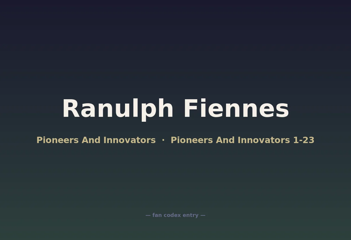 Ranulph Fiennes